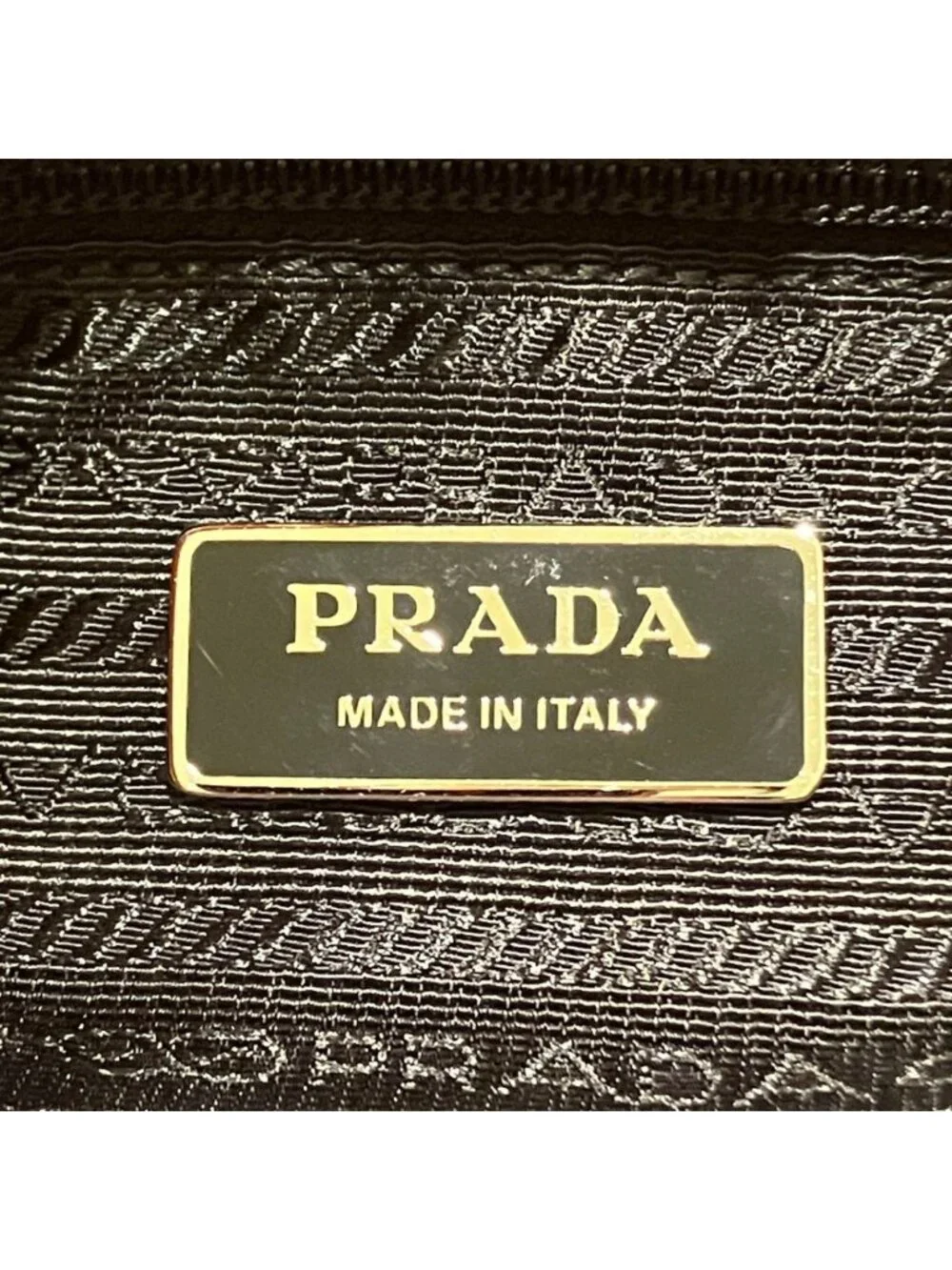 Prada Handbag Nylon Orange